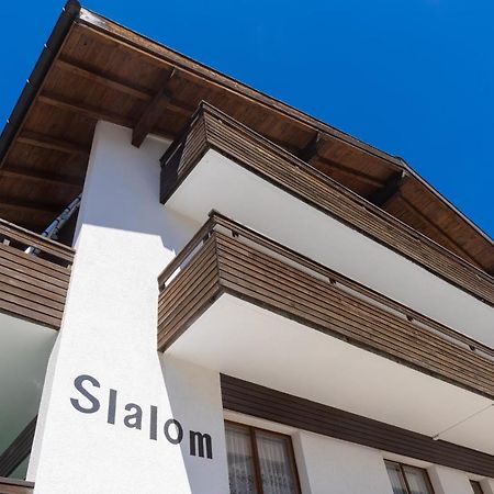 Ferienwohnung Haus Slalom Saas-Fee Exterior foto