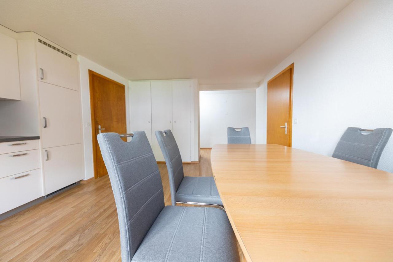 Ferienwohnung Haus Slalom Saas-Fee Exterior foto