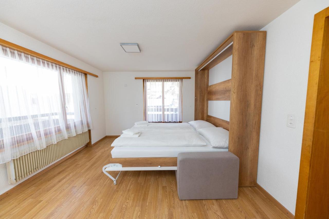 Ferienwohnung Haus Slalom Saas-Fee Exterior foto