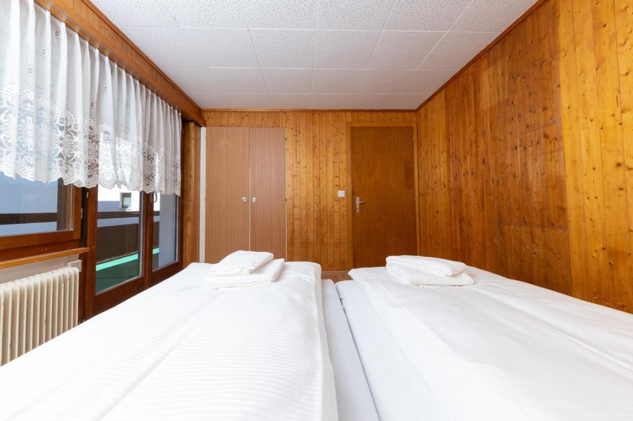 Ferienwohnung Haus Slalom Saas-Fee Exterior foto