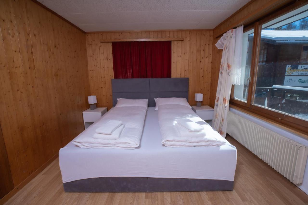Ferienwohnung Haus Slalom Saas-Fee Exterior foto