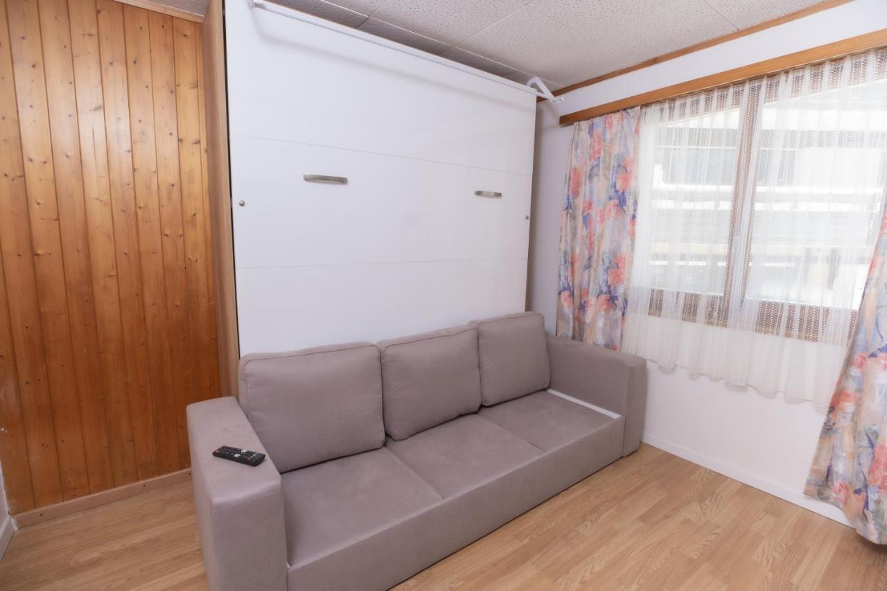 Ferienwohnung Haus Slalom Saas-Fee Exterior foto