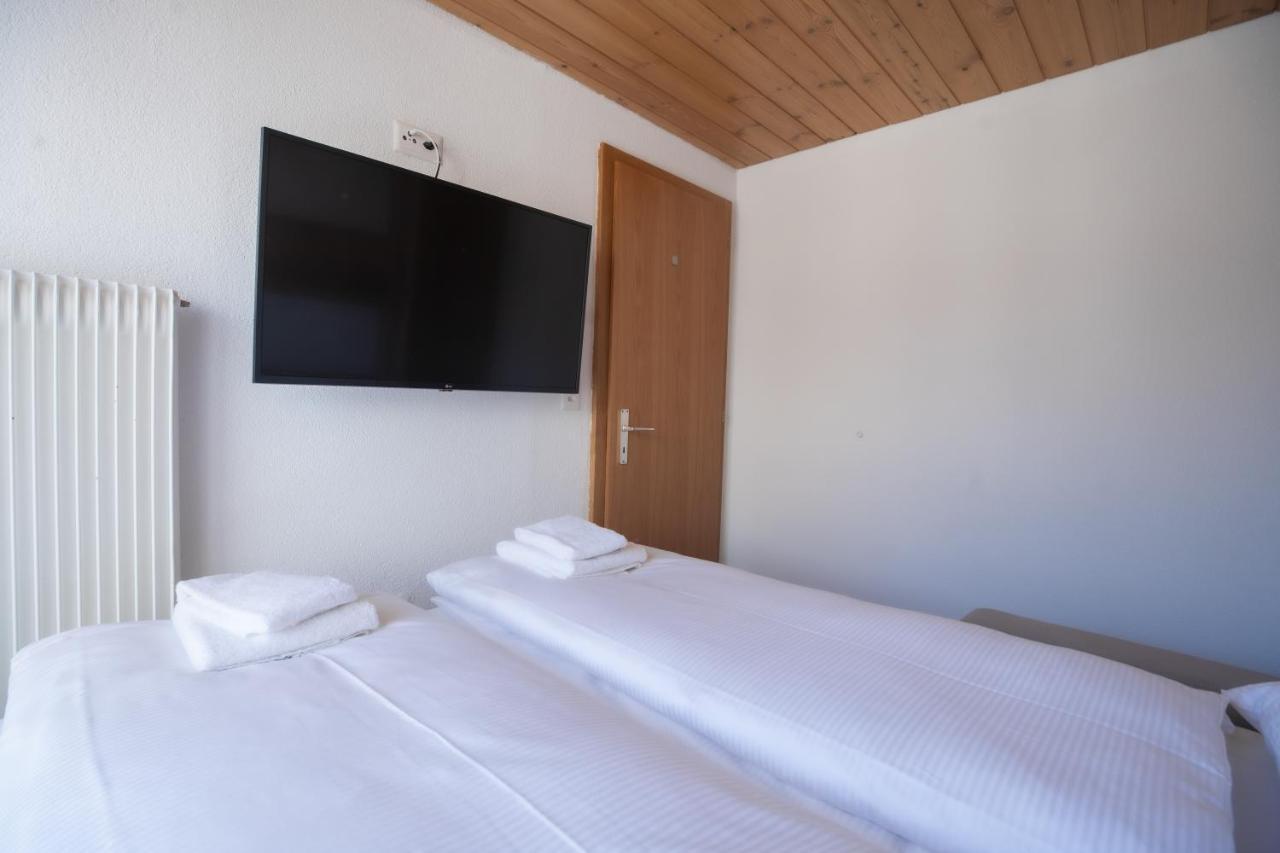 Ferienwohnung Haus Slalom Saas-Fee Exterior foto